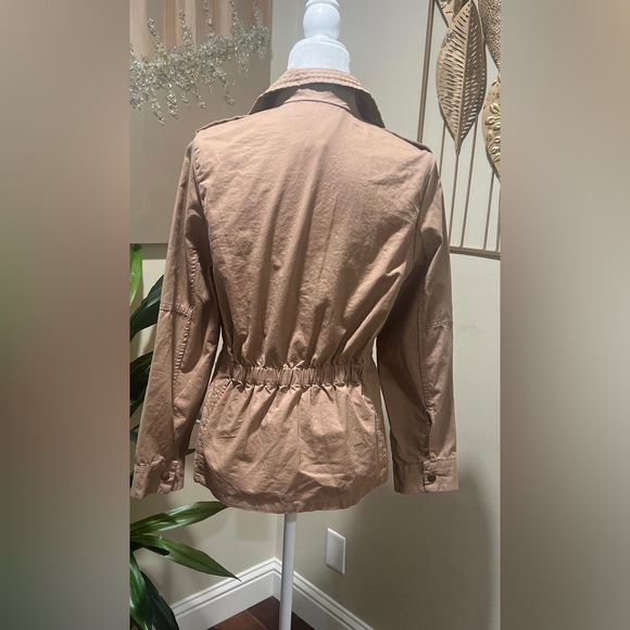 Love Tree Junior Beige Jacket size Medium - Picture 2 of 9